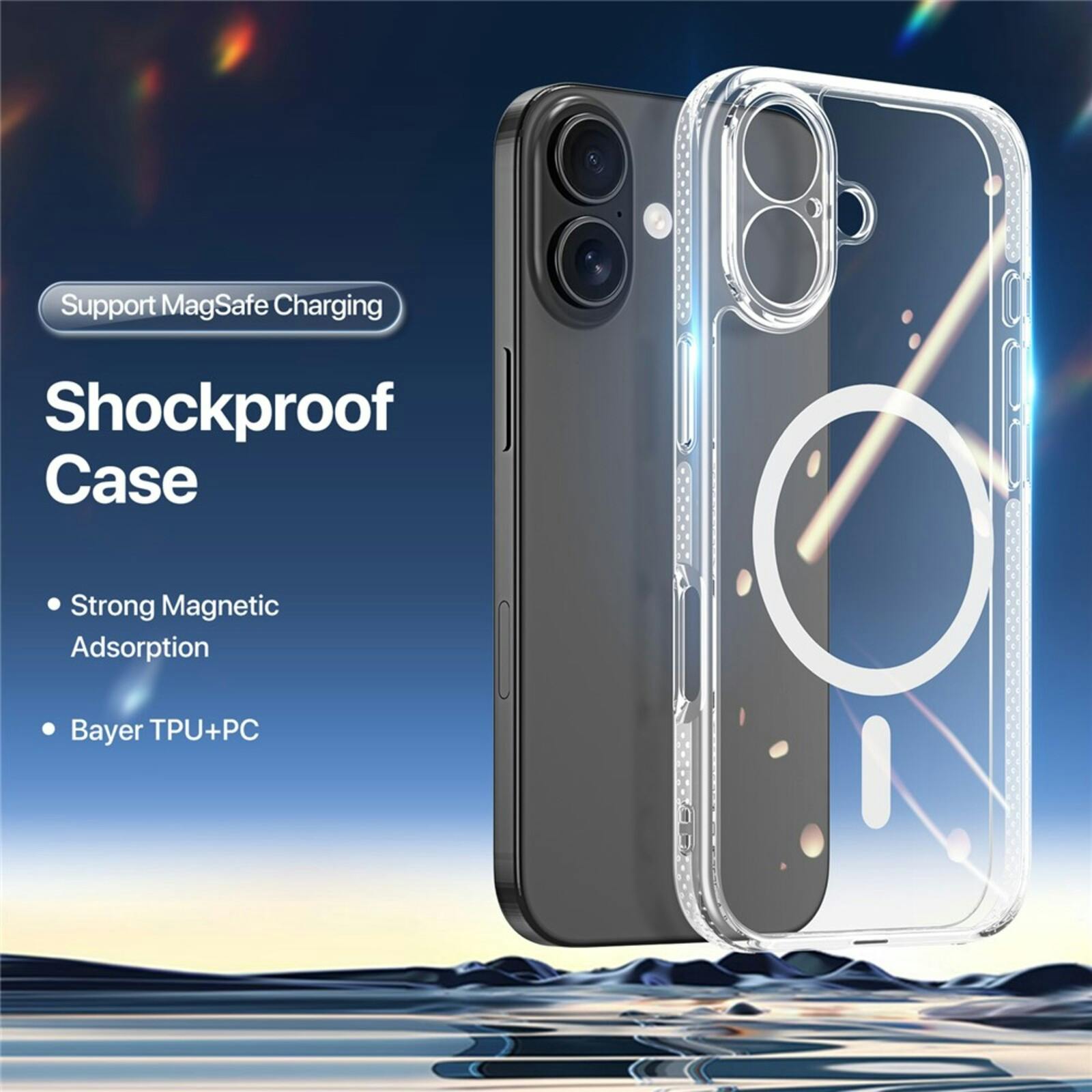 DUX DUCIS Apple iPhone 17 Shockproof MagSafe Hoesje Transparant