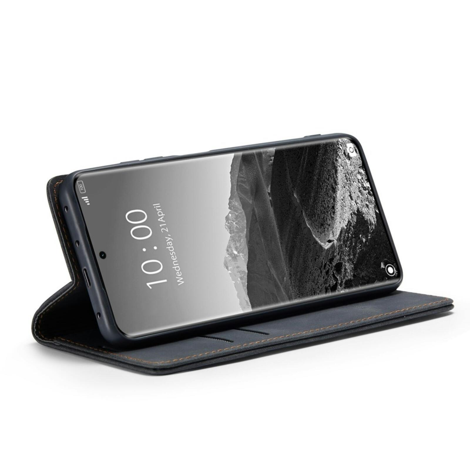 Caseme Xiaomi Redmi Note 14 Pro(+) 5G Business Wallet Hoesje Zwart