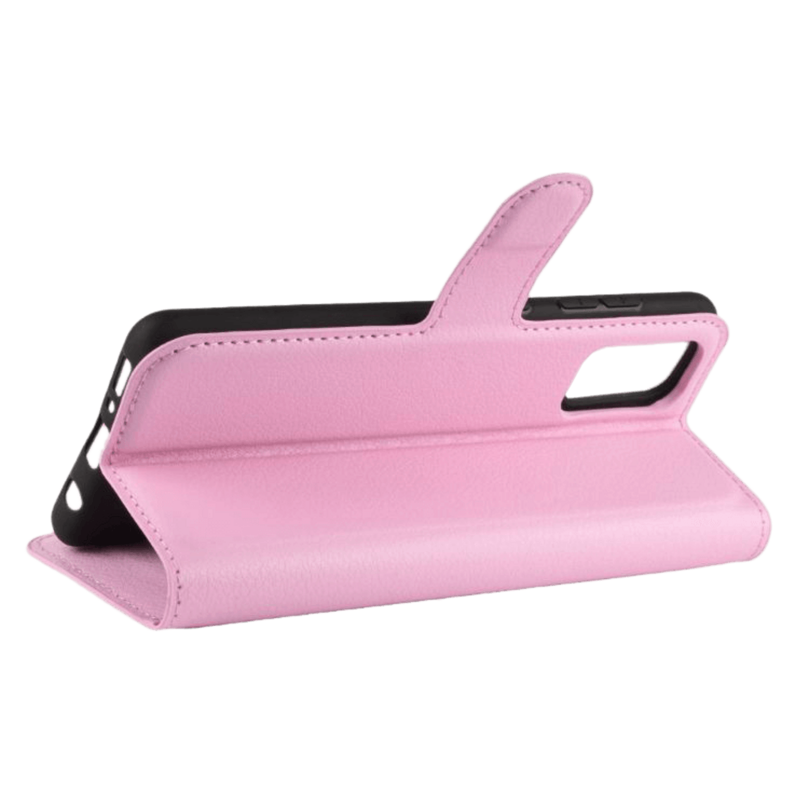 Mocaa Samsung Galaxy A41 Portemonnee Hoesje Pasjes Roze