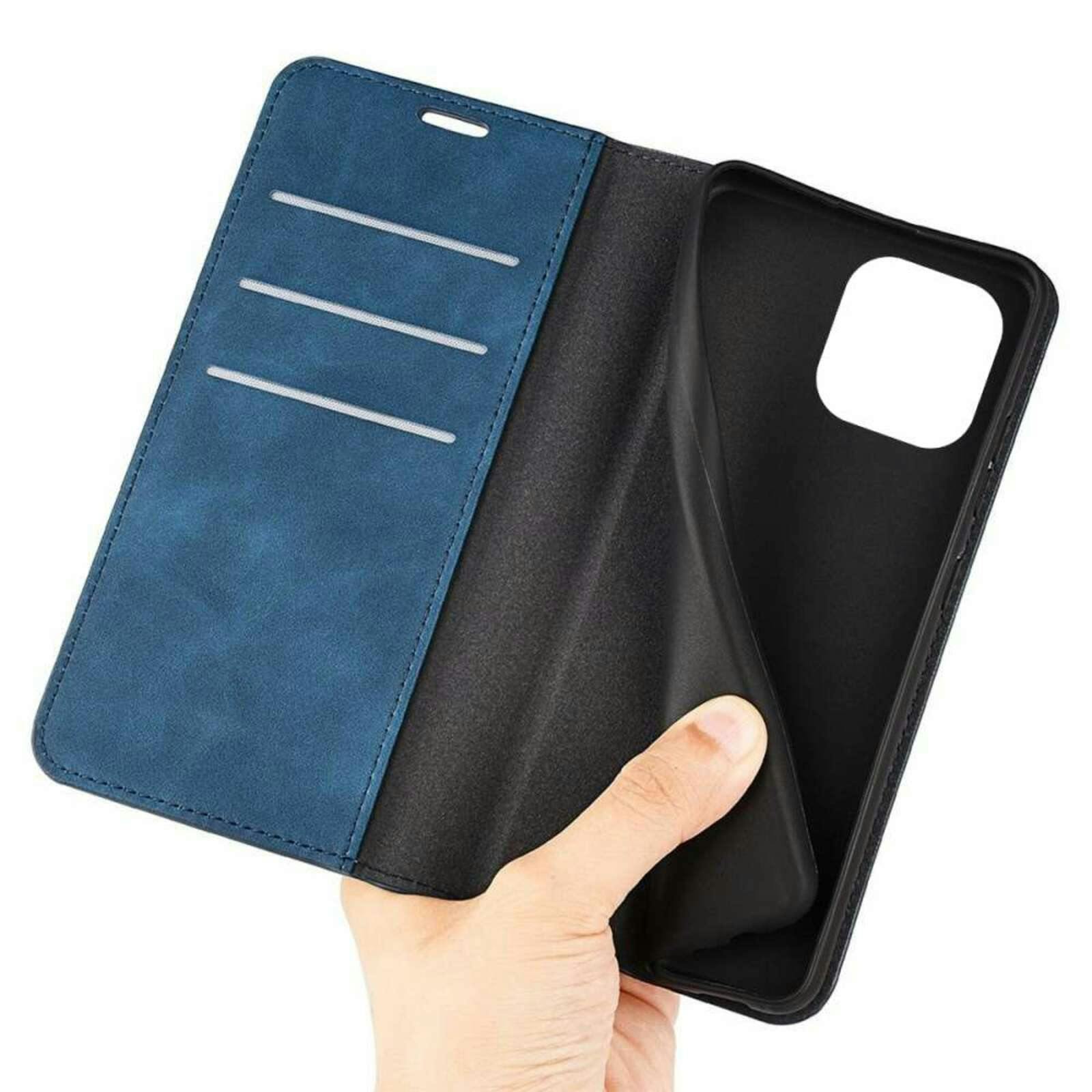 Just in Case iPhone 14 Pro Portemonnee Hoesje Blauw