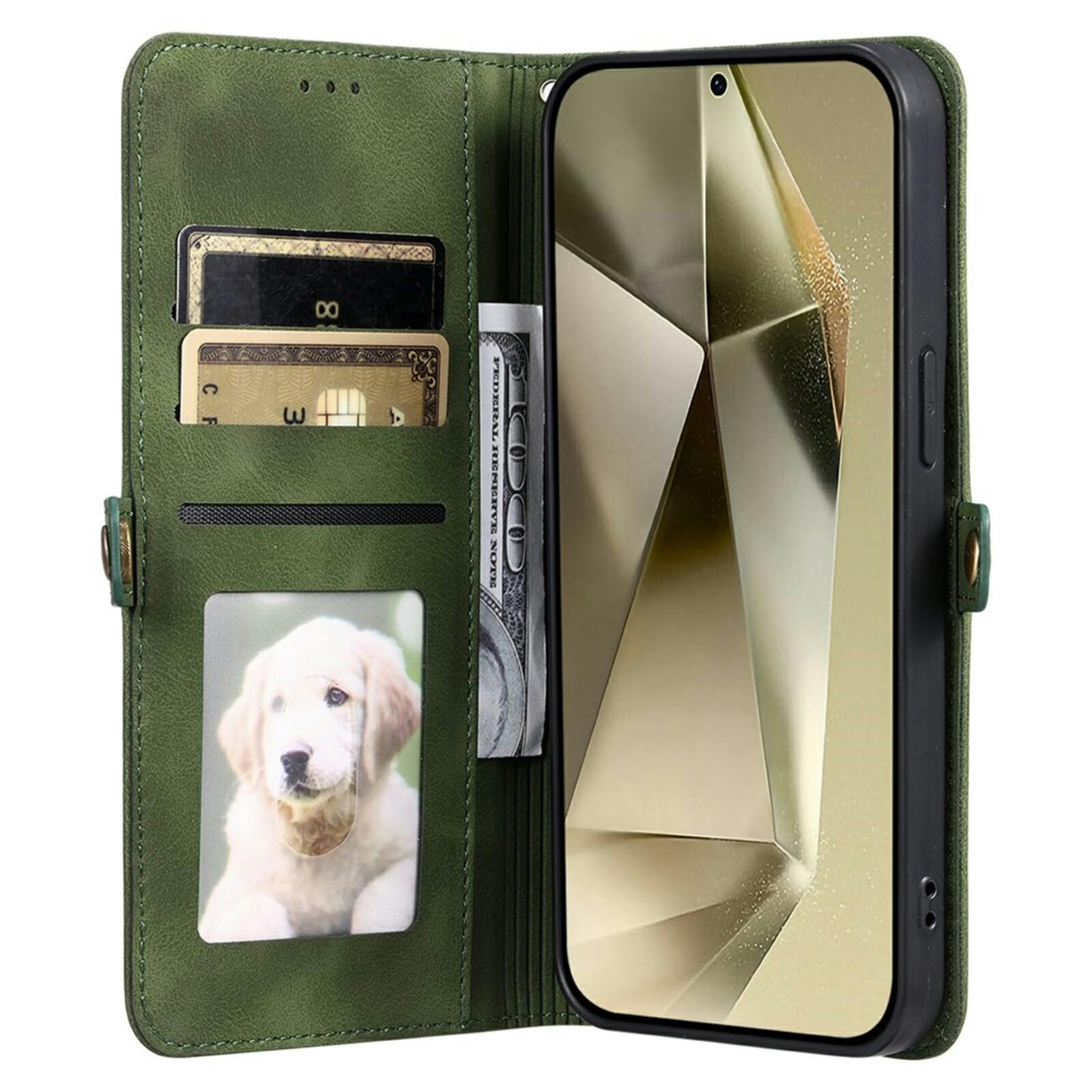 Comfycase Samsung Galaxy S26 FE Mandala Wallet Groen