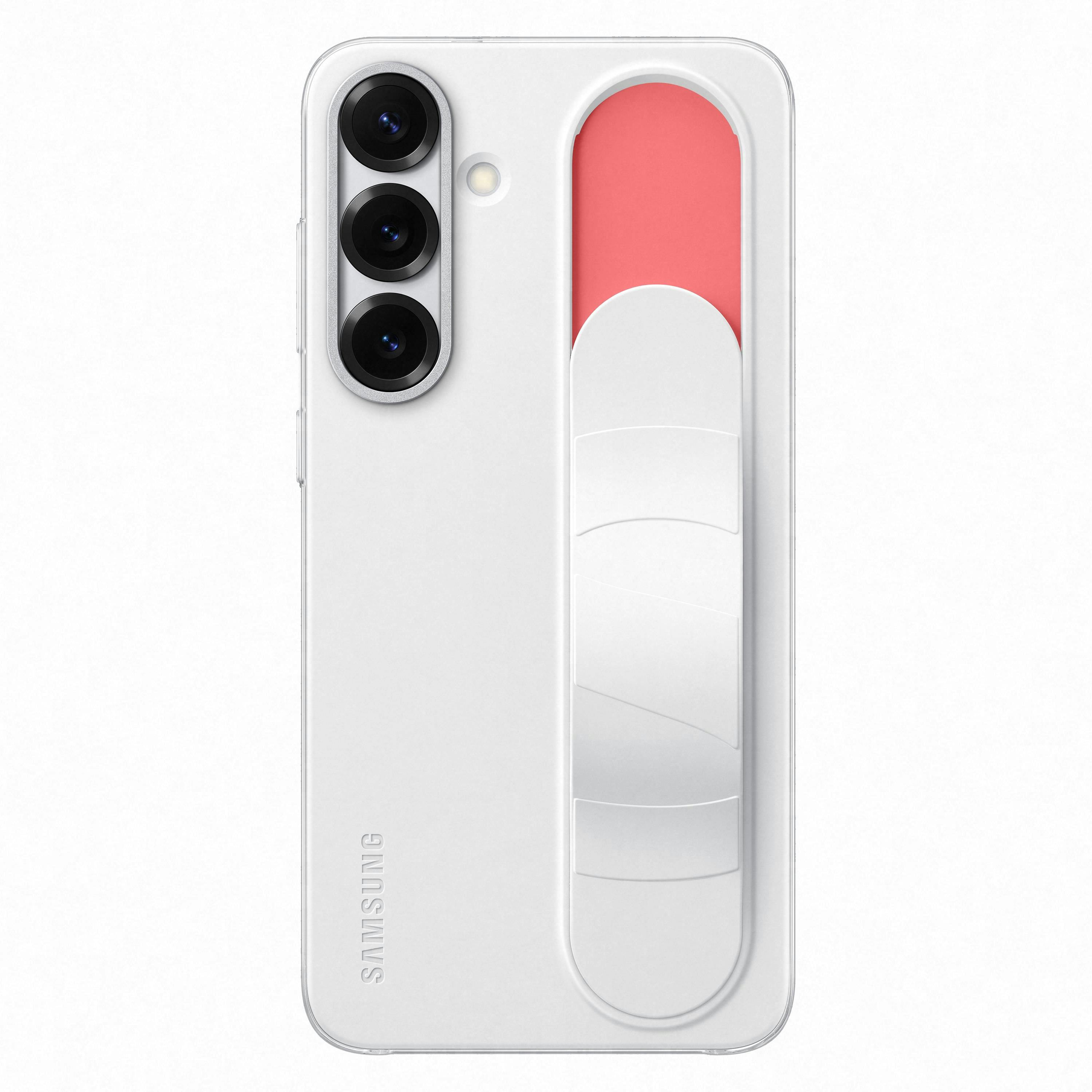 Samsung Galaxy S25 Plus Standing Grip Hoesje Wit