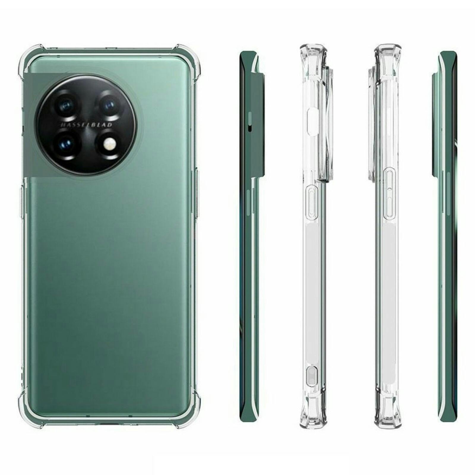 CaseBody OnePlus 11 Shockproof Hoesje Transparant