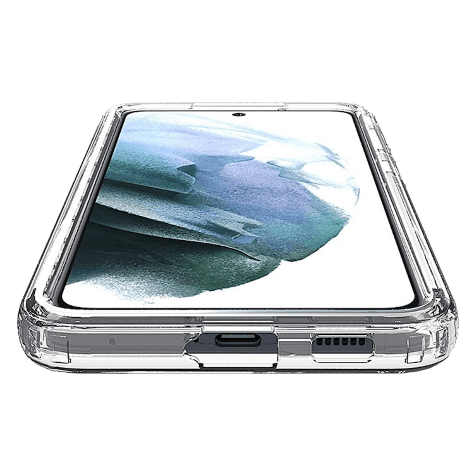 Comfycase Samsung galaxy S21 FE Schokproof Front And Back Case Transparant