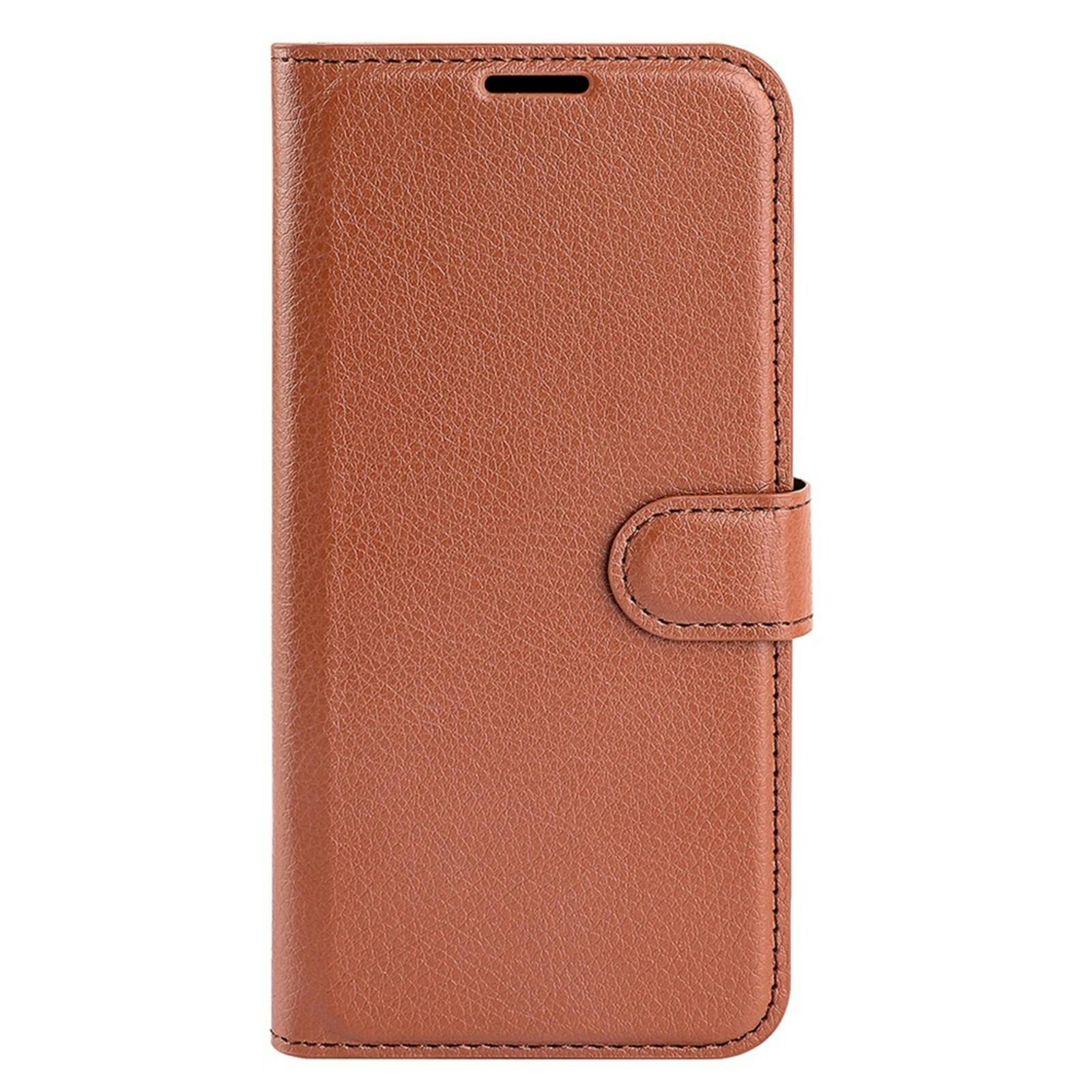 Mocaa Motorola E14 Slim-Fit Book Case Bruin