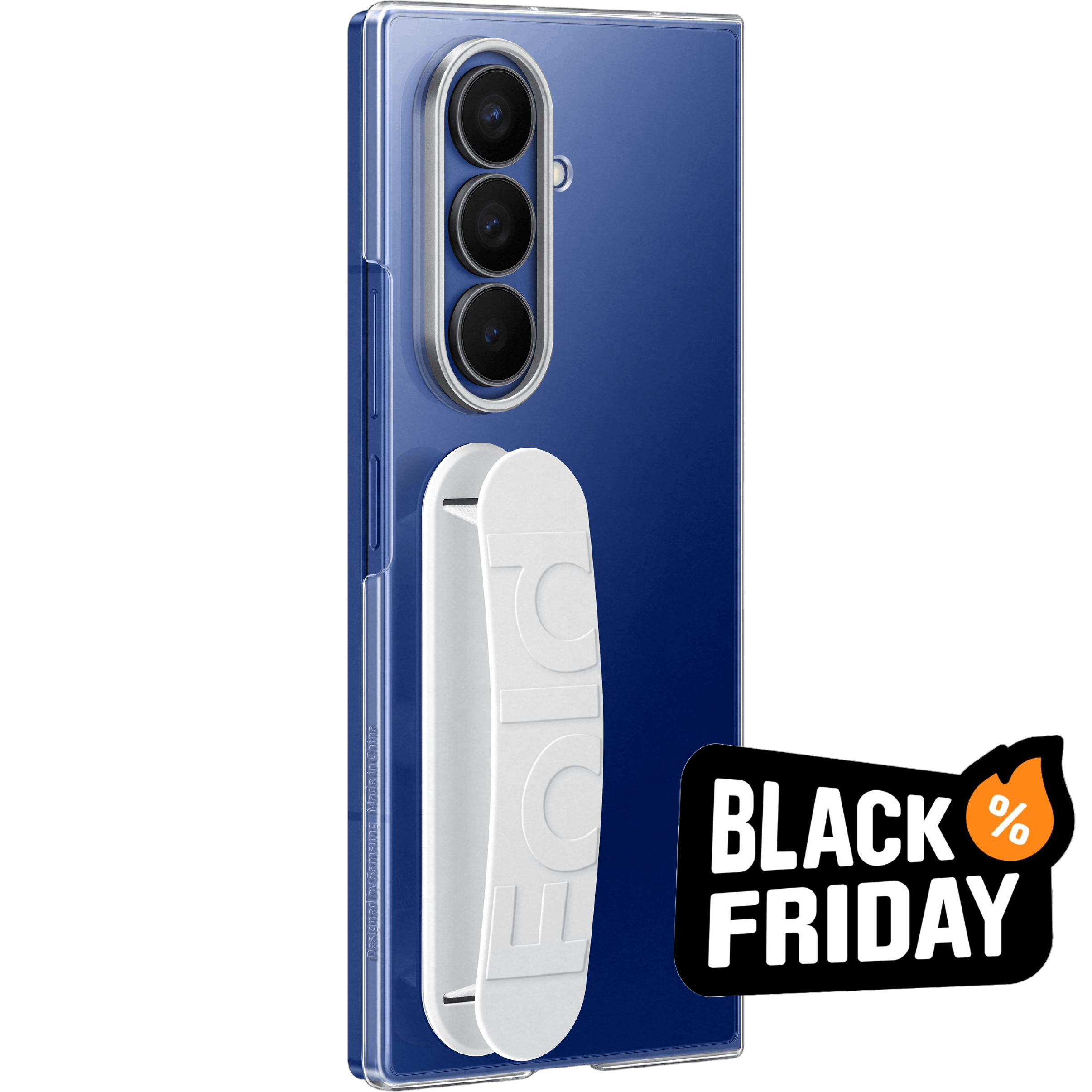 Samsung Galaxy Z Fold7 Clear Grip Case Transparant