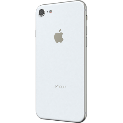 Apple iPhone SE 2020 (Refurbished) White - Aanzicht vanaf links