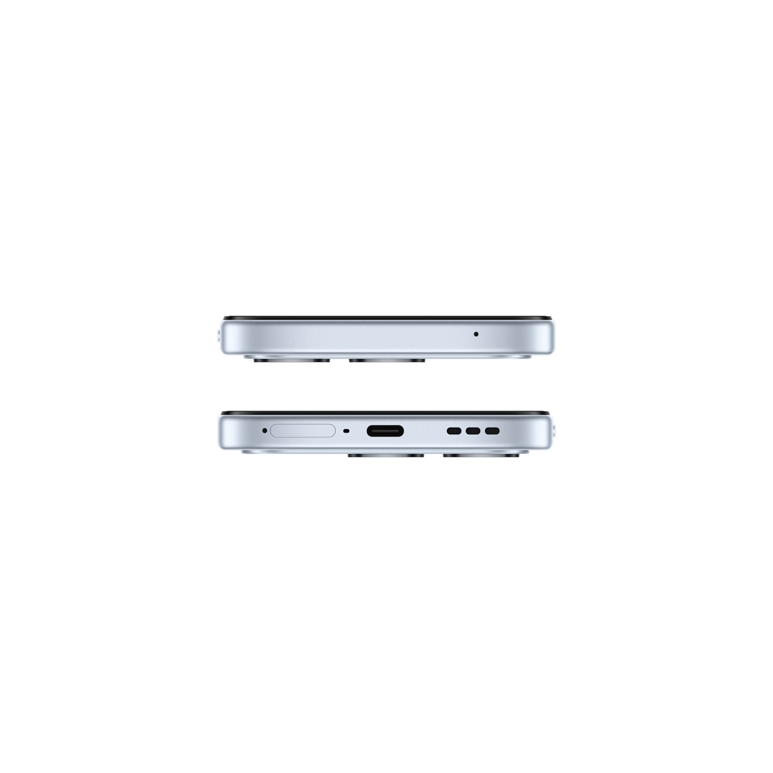 OPPO A7 Pro 5G Surfing Blue - Zijkant