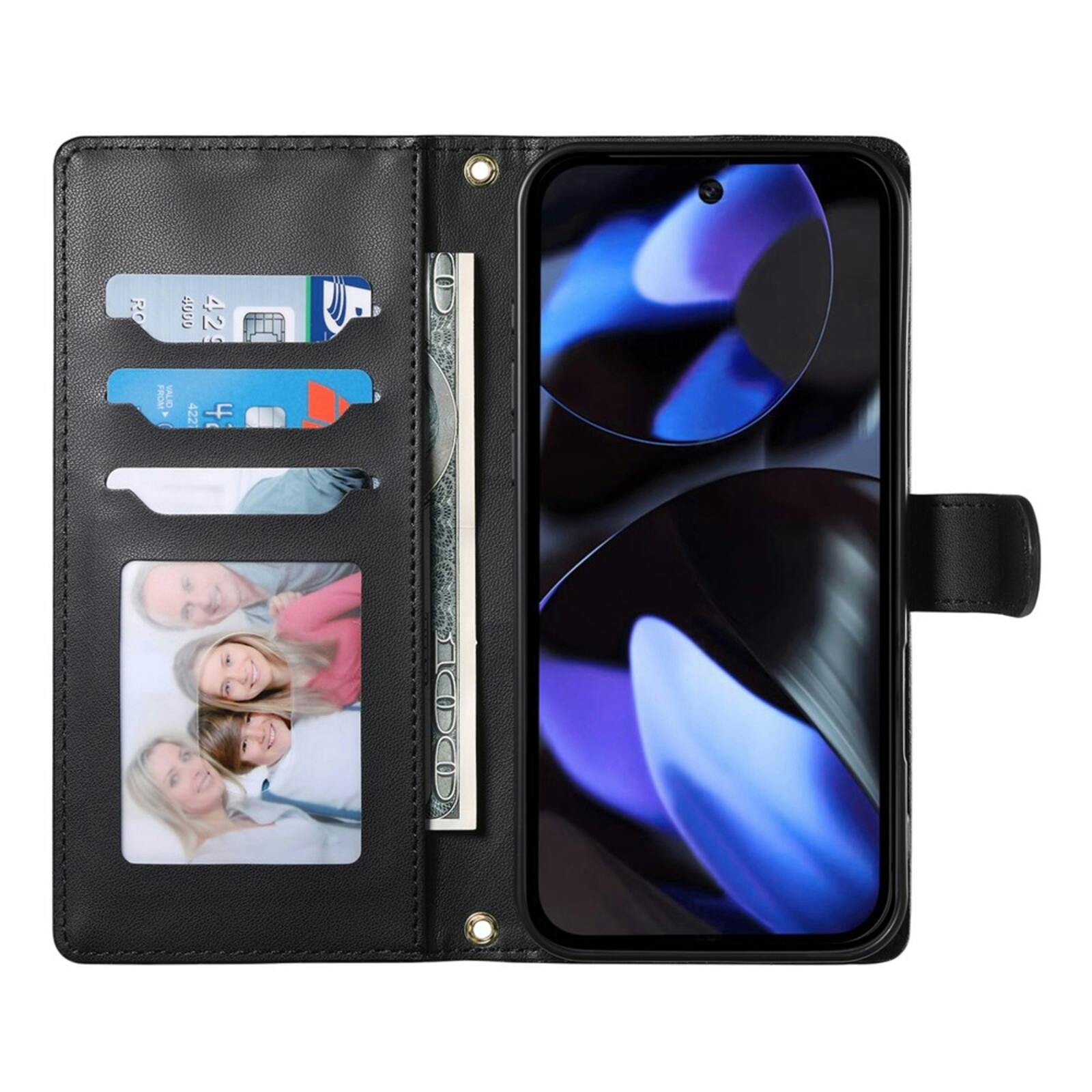 TwoTone Google Pixel 11 (Pro) Wallet Hoesje Zwart