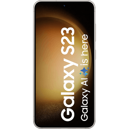 Samsung Galaxy S23 5G Cream - Voorkant
