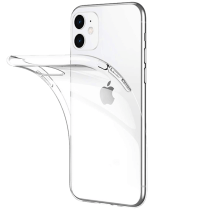 Mocaa iPhone 12 (Pro) 0.75mm Doorzichtig Beschermhoesje Transparant