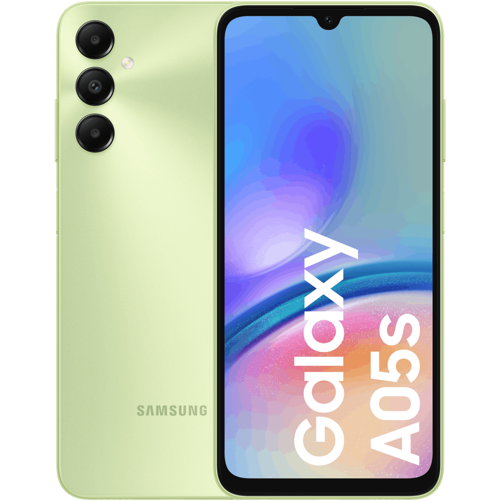 Samsung Galaxy A05s Light Green - Voorkant & achterkant