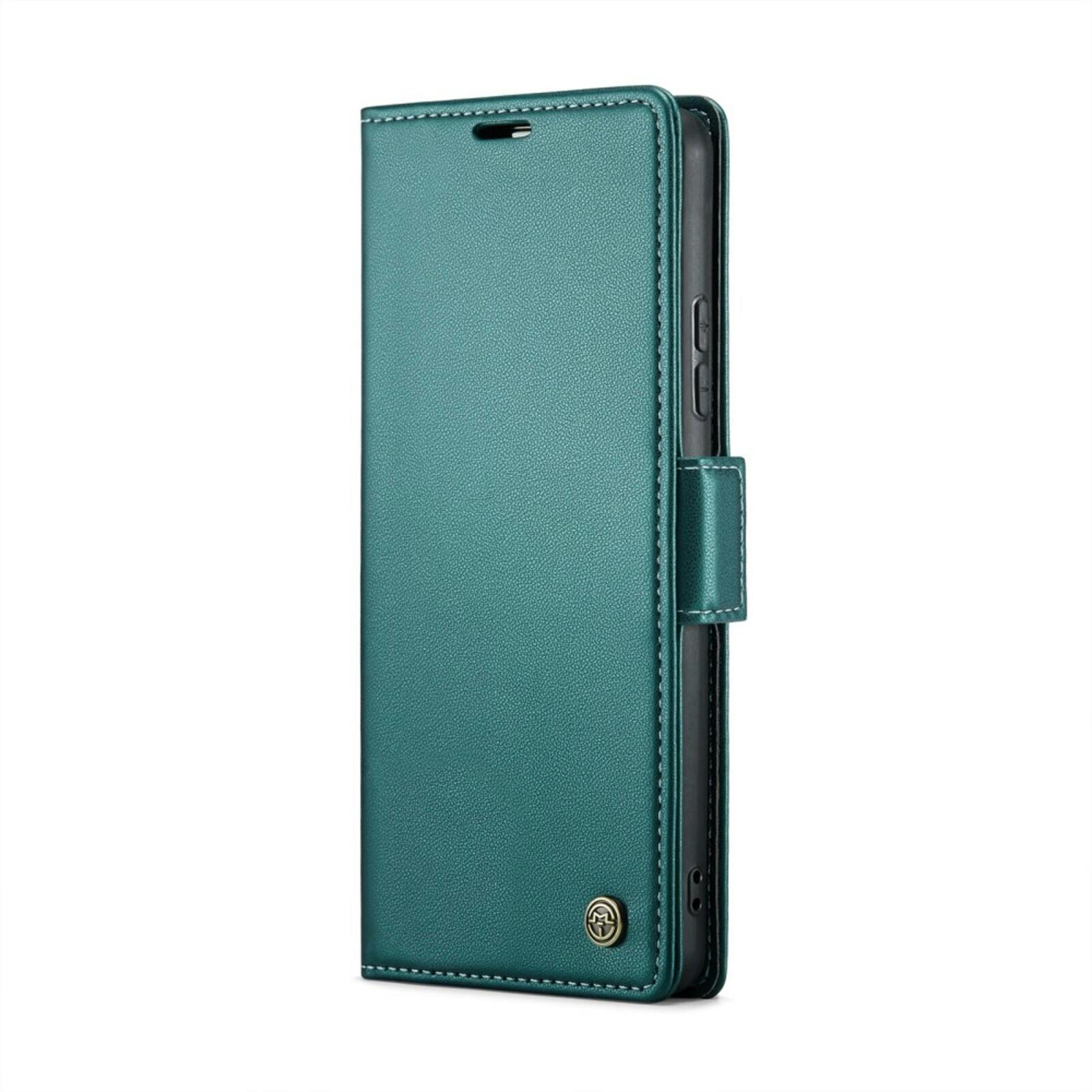 Caseme Xiaomi Redmi Note 14 Pro(+) Bookcase Hoesje Turqoise