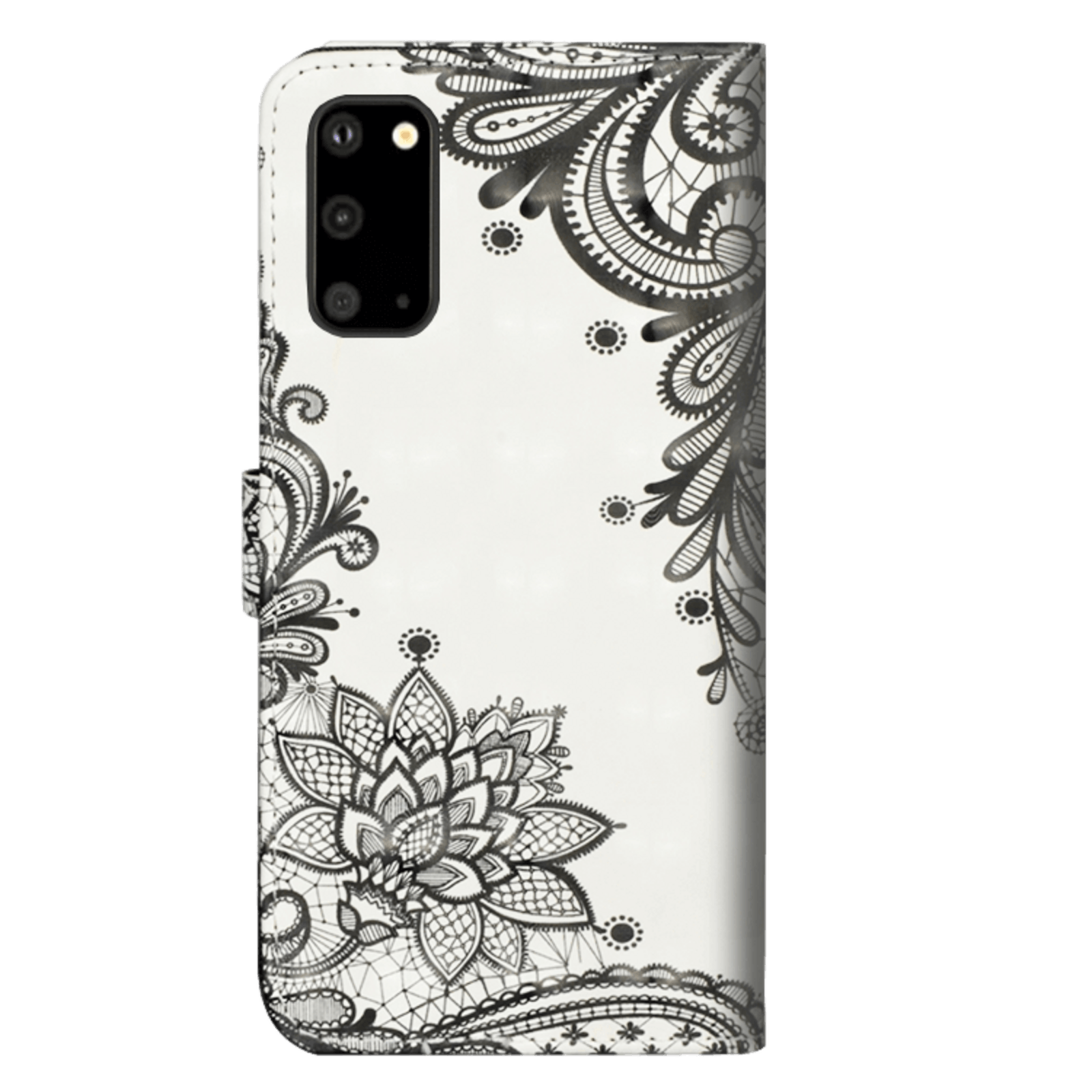 Fashion Samsung Galaxy S20 Shiny Bookcase Kant Design