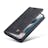 Caseme iPhone 13 Mini Retro Portemonnee Hoesje Zwart