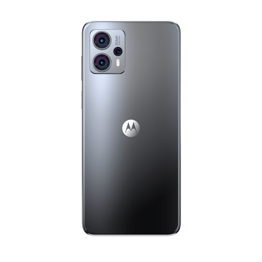 Motorola Moto G23 Matte Charcoal - Achterkant