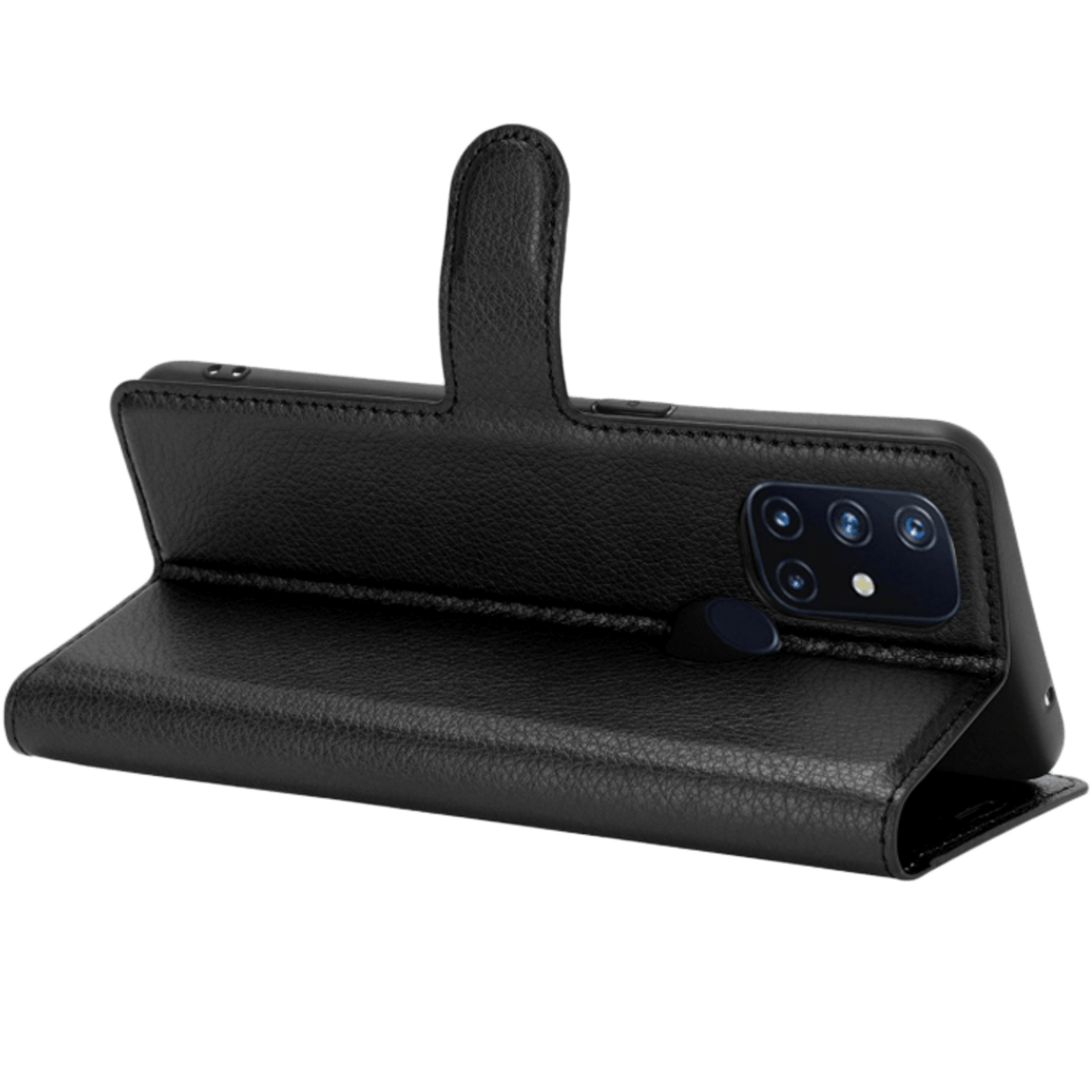 Mocaa OnePlus Nord N10 Portemonnee Hoesje Pasjes Zwart