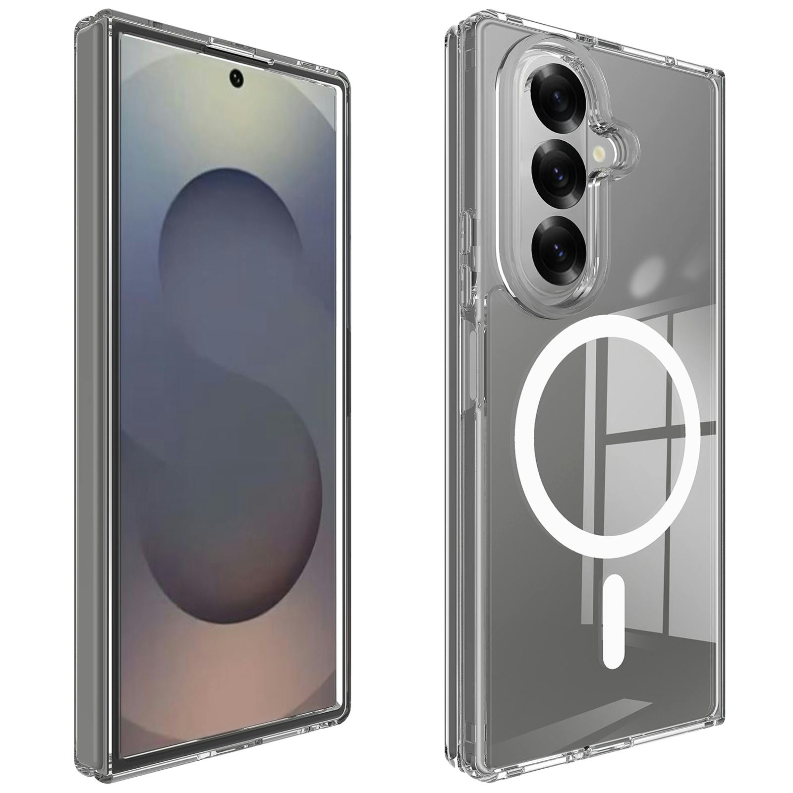 CaseBody Samsung Galaxy Z Fold7 MagSafe Hardcase Transparant