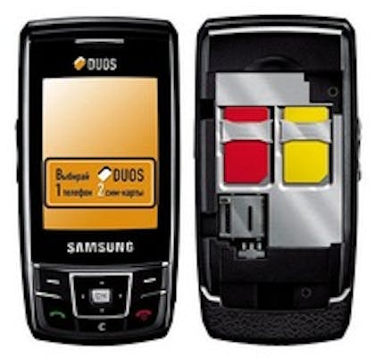 Samsung D880 Duo Simkaart
