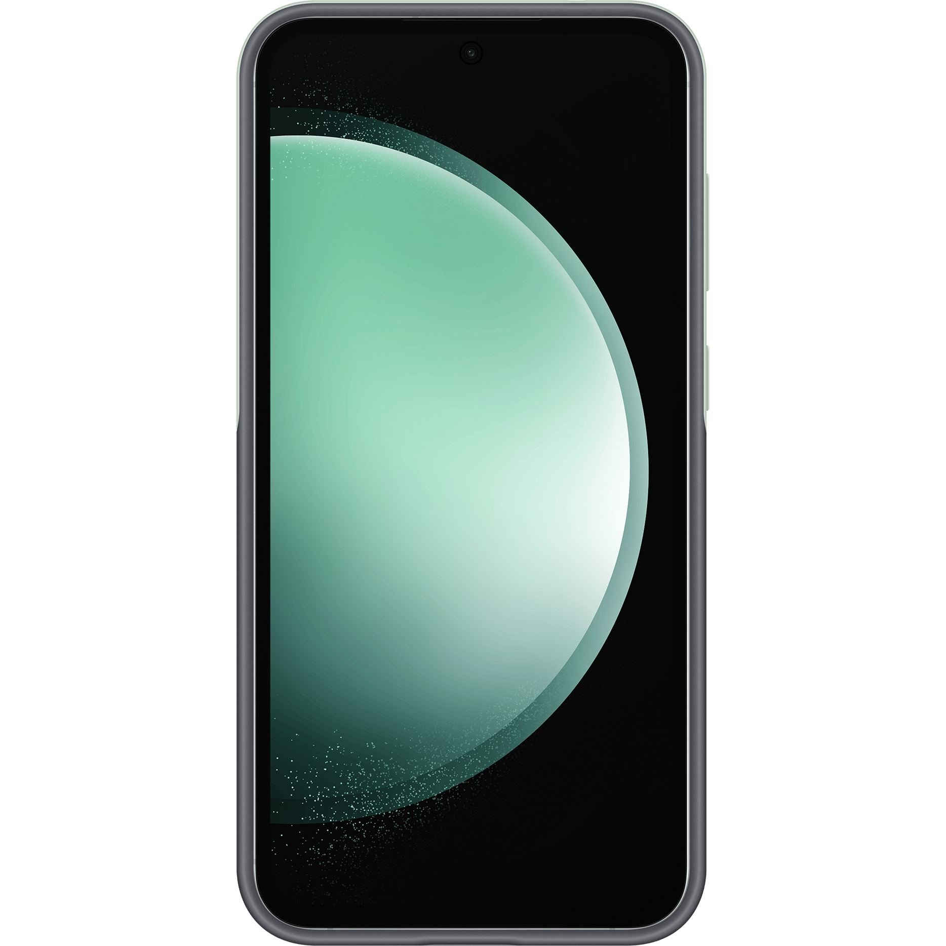 Samsung Galaxy S23 FE Siliconen Hoesje Mint - Voorkant