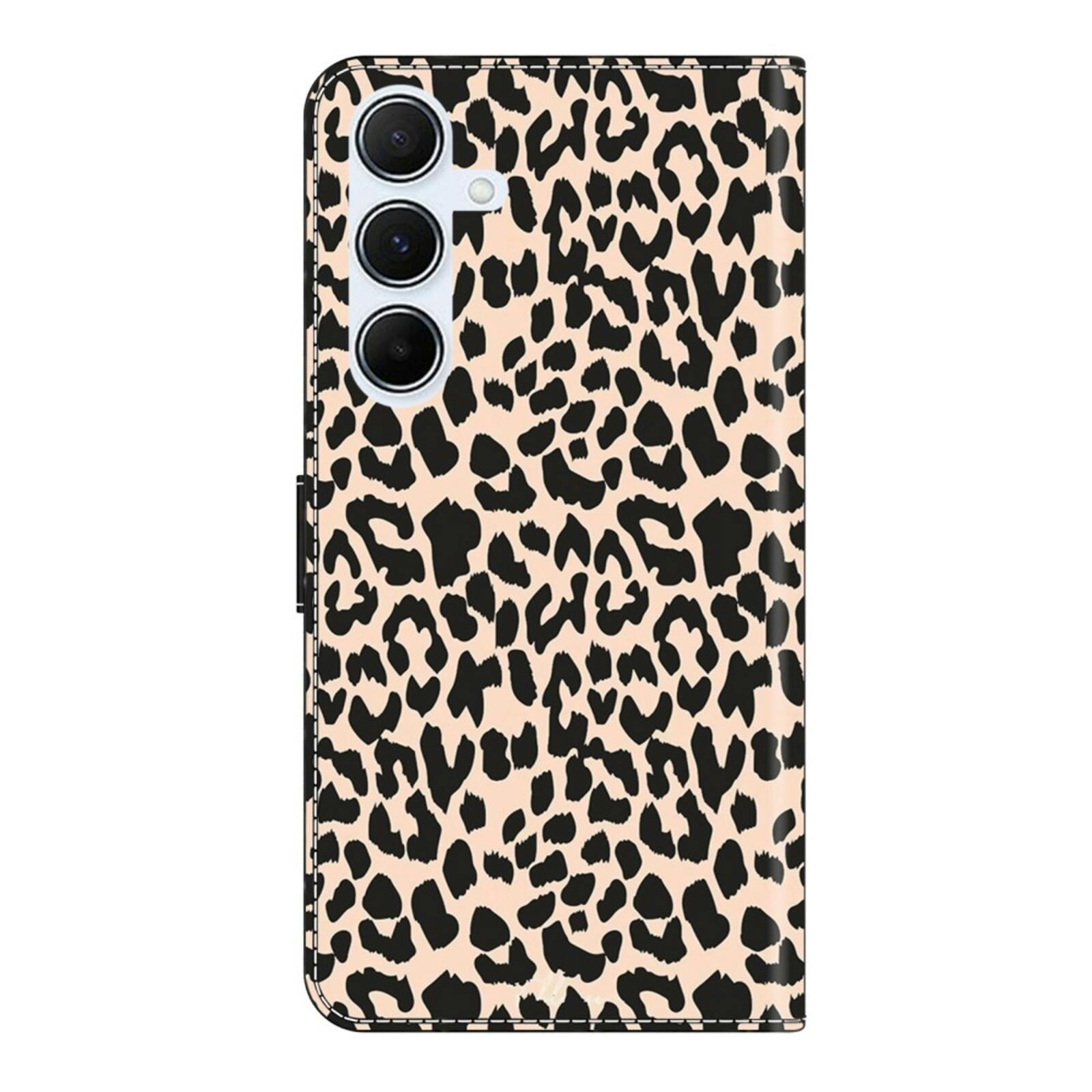 Comfycase Samsung Galaxy A36/A56 Bookcase Hoesje Leopard
