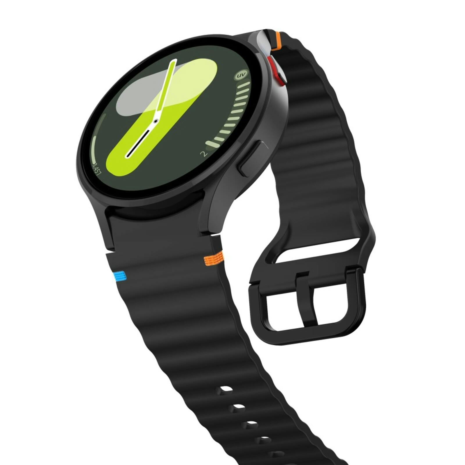 Mocaa Samsung Galaxy Watch Wave Bandje Zwart