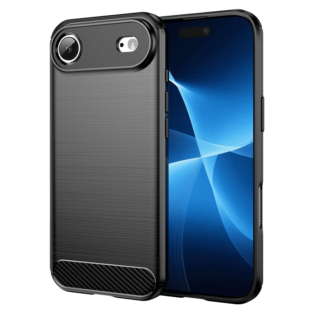 Mocaa Apple iPhone 17 Air Brushed Hoesje Zwart