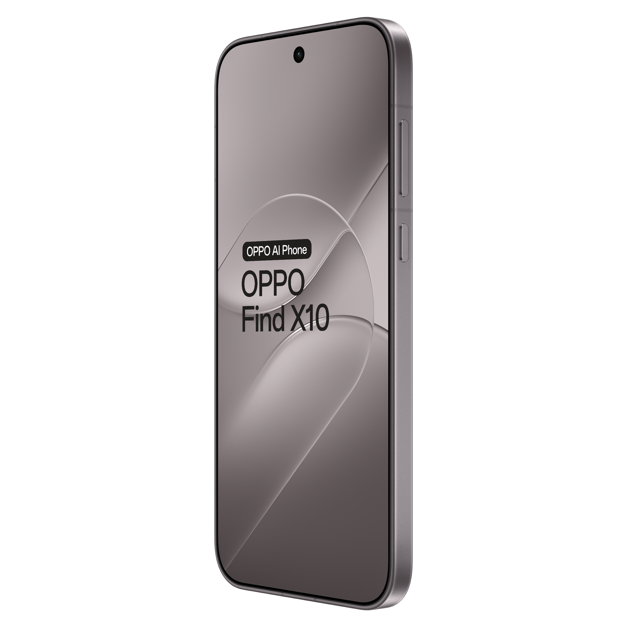 OPPO Find X10 Mist Grey - Aanzicht vanaf links