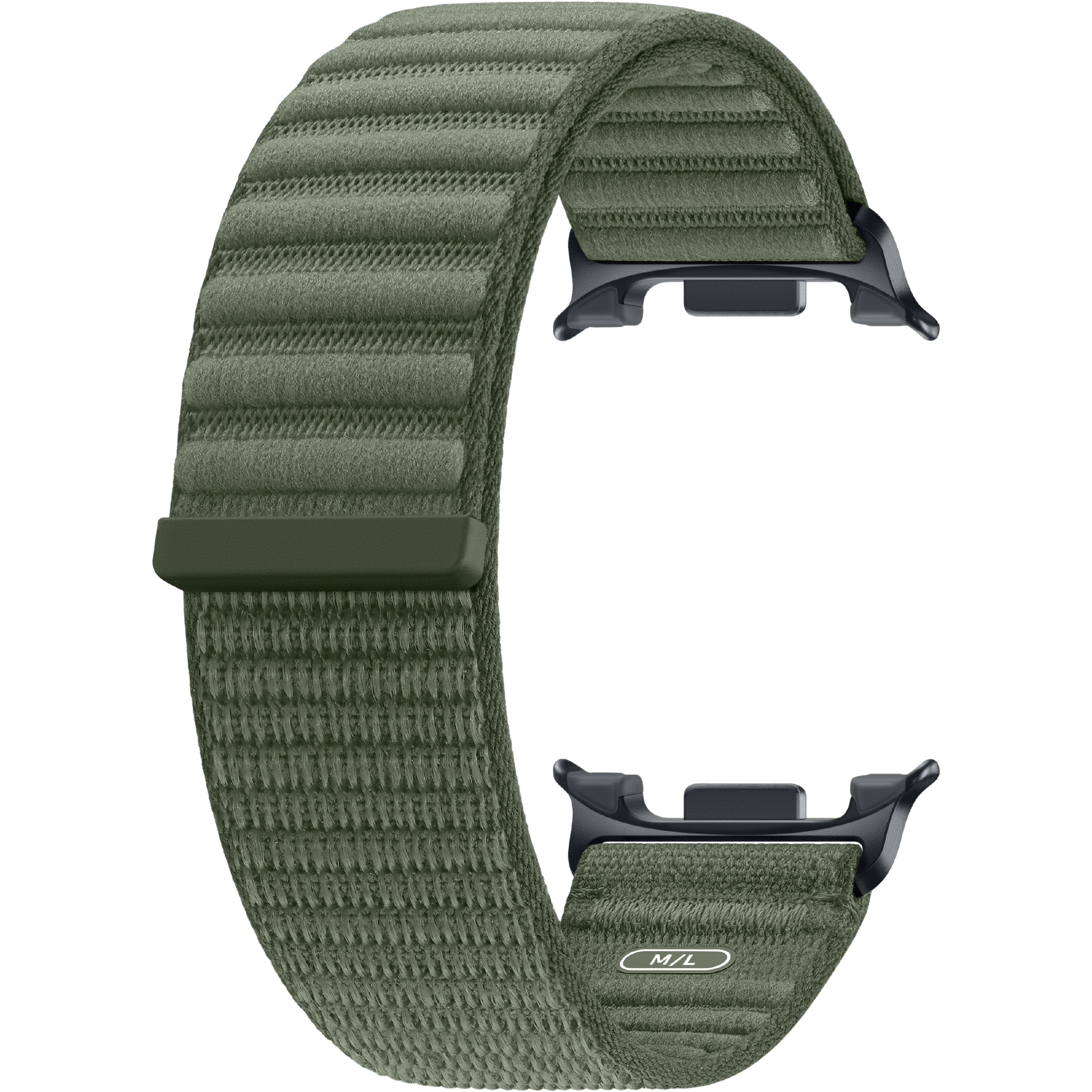 Samsung Galaxy Watch9 Fabric Bandje Olijfgroen