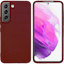 Kees Galaxy S22 Telefoonhoesje Bordeaux - Voorkant