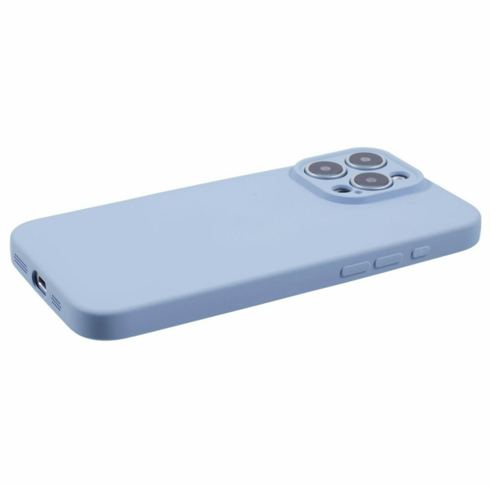 Mocaa Apple iPhone 16 Pro Lens Protection Hoesje Blauwgrijs