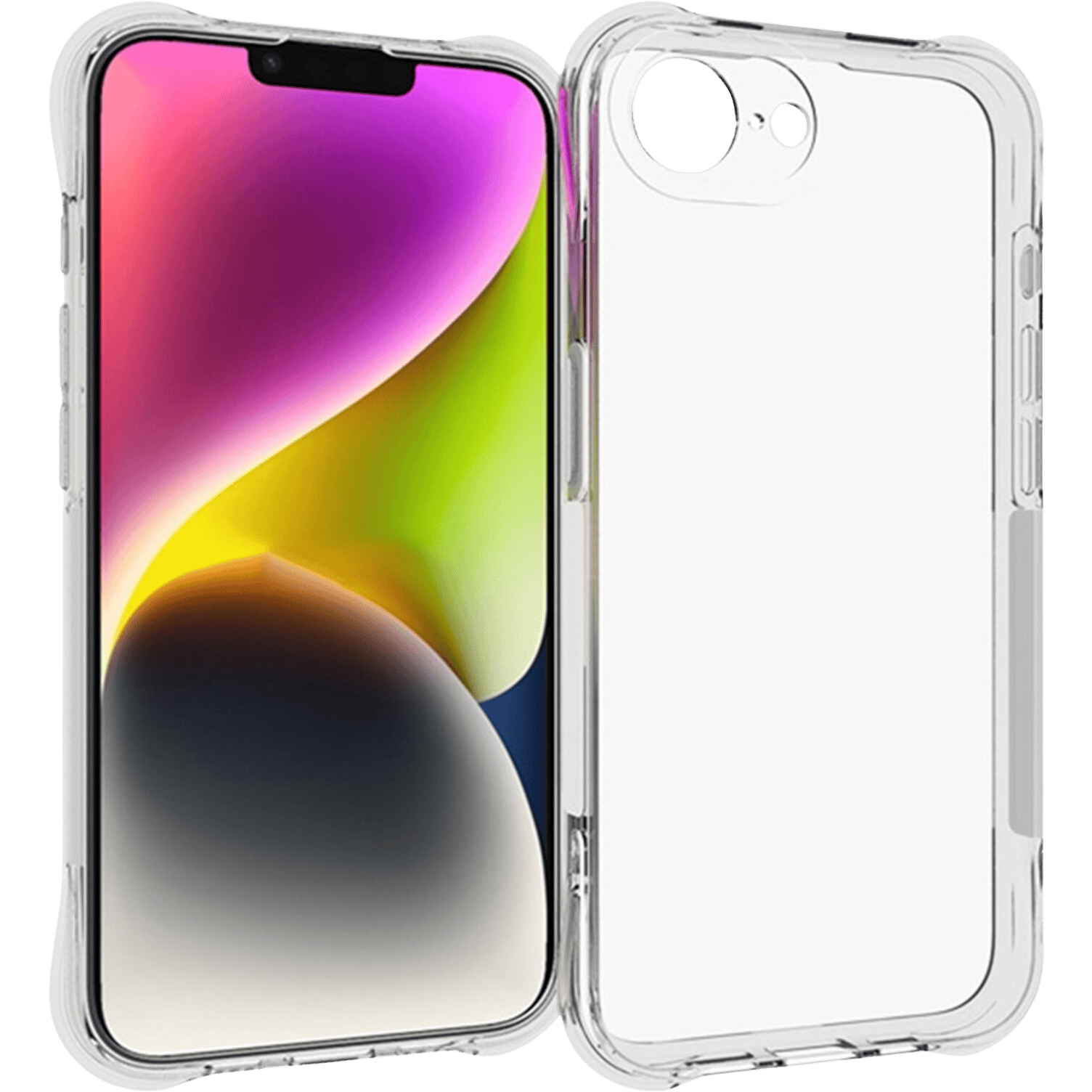 CaseBody Apple iPhone 16e Shockproof Hoesje Transparant