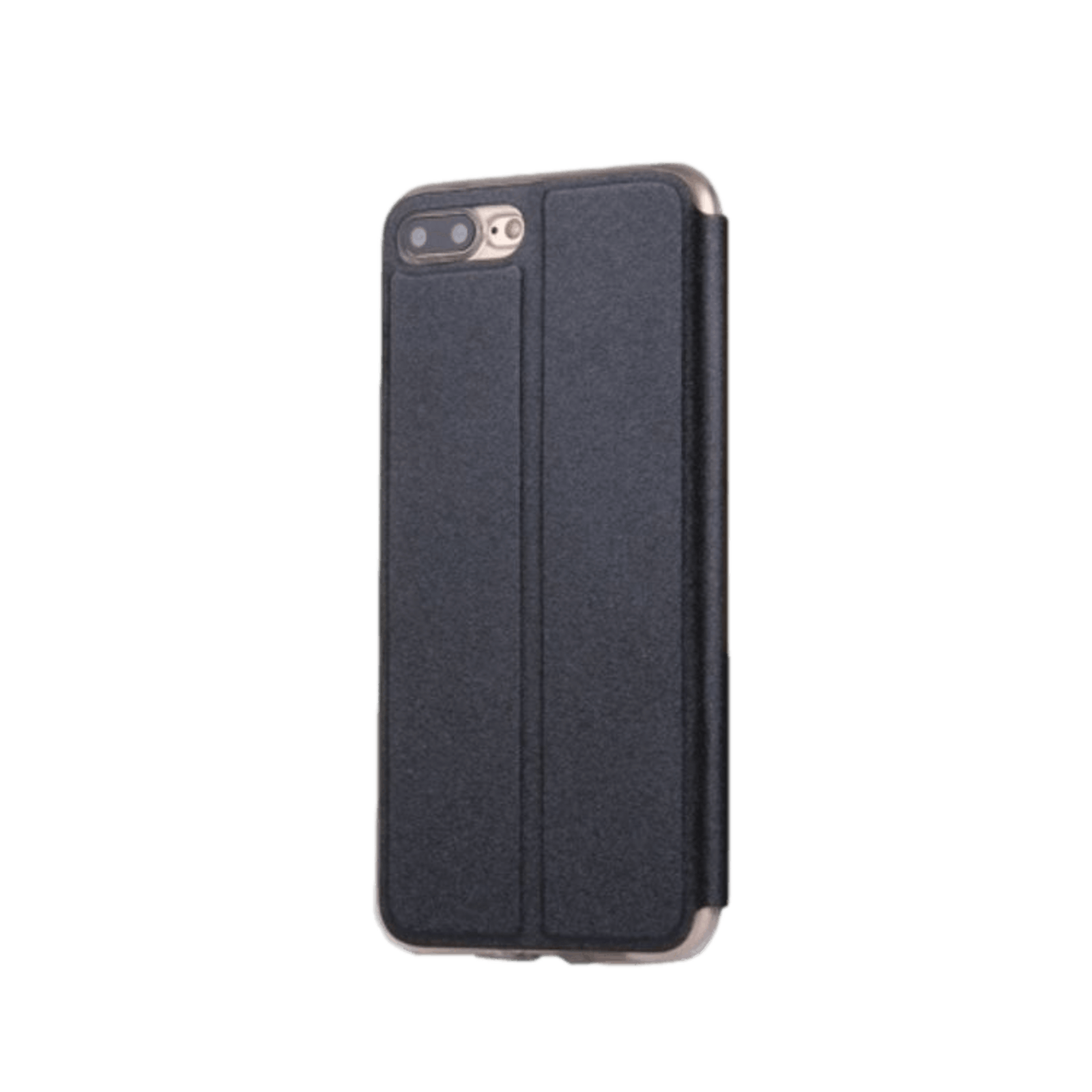 Comfycase iPhone 7 Plus / 8 Plus View Hoesje Zwart