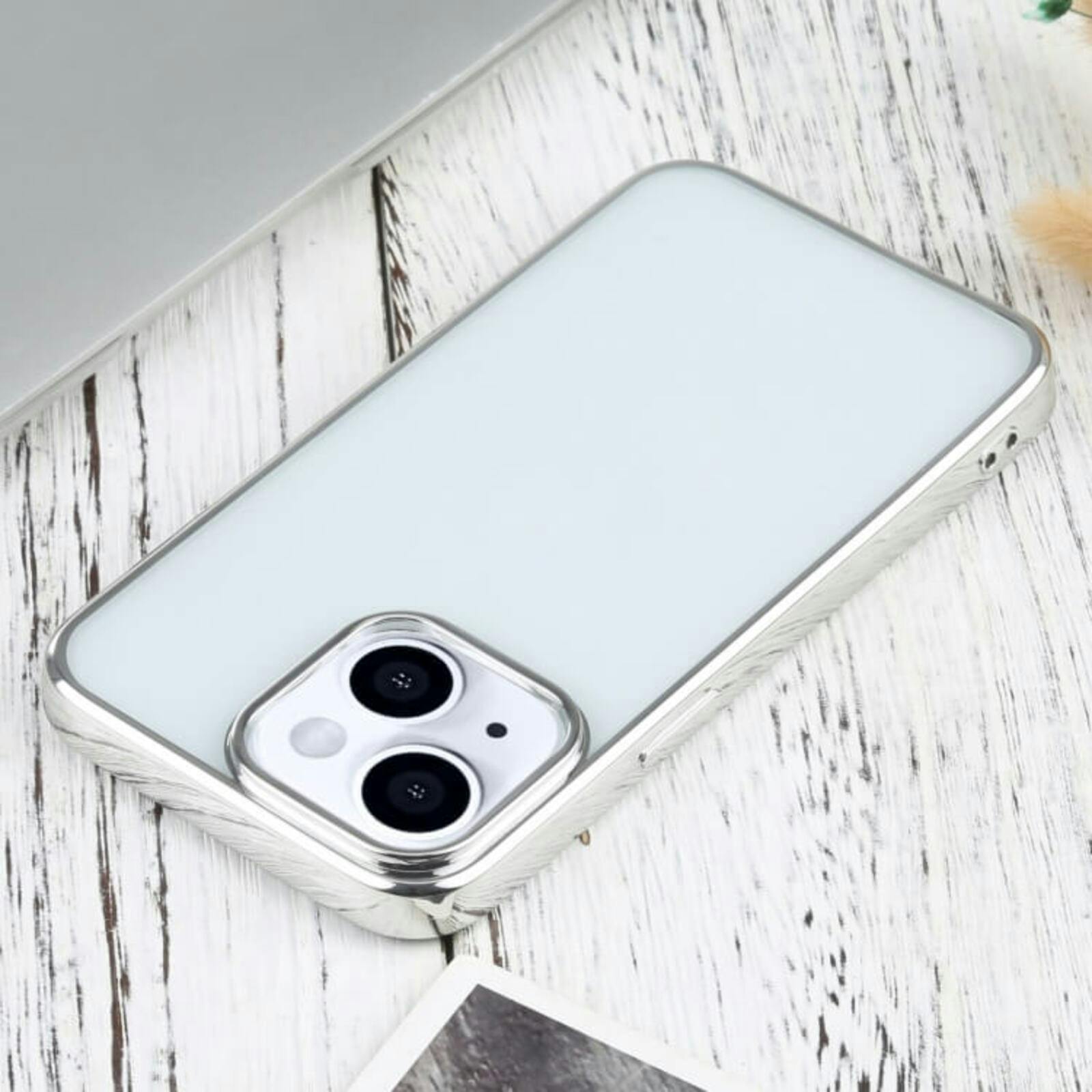 Comfycase iPhone 13 Mini Electra Hoesje Zilver