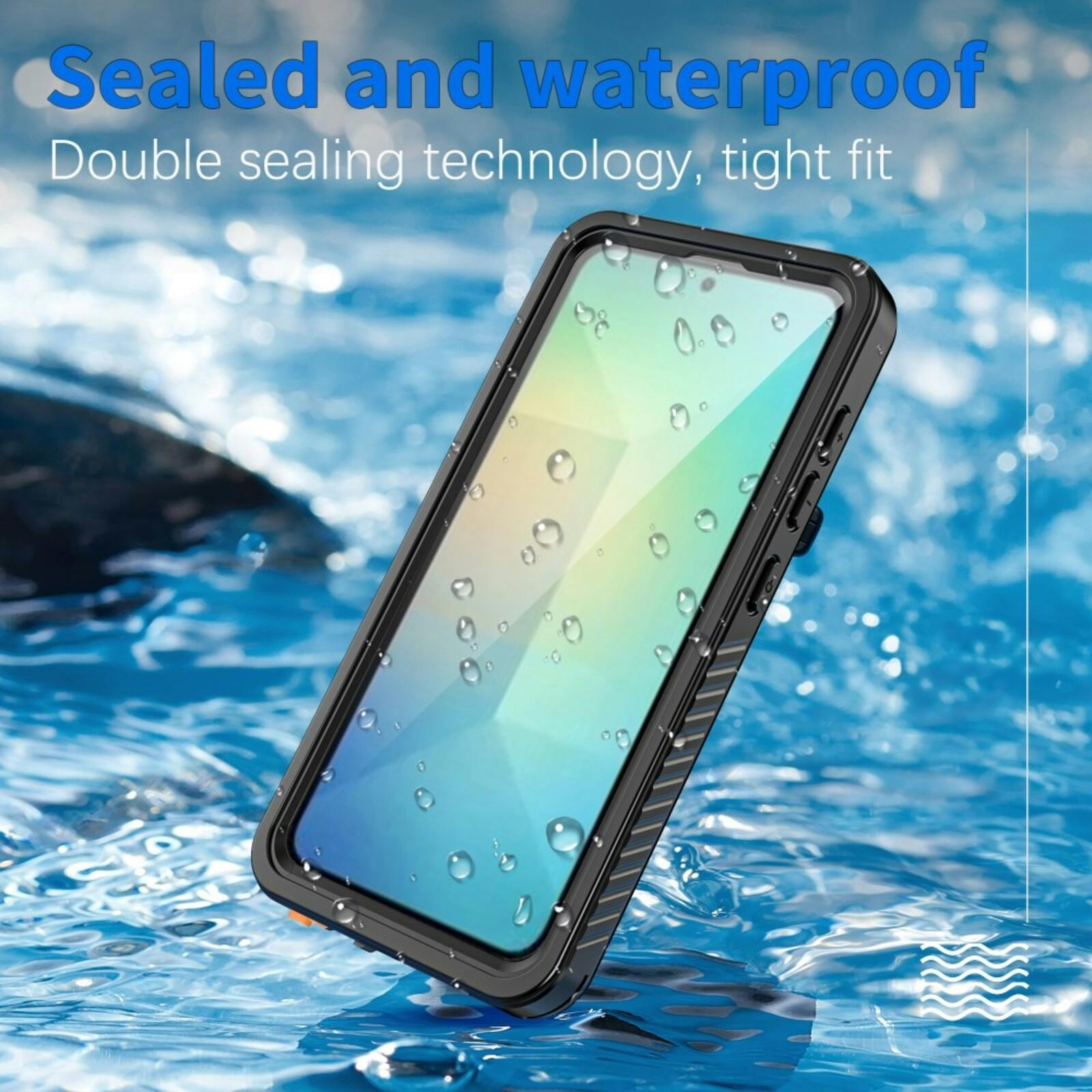 REDPEPPER Samsung S25 FS Series Waterproof Case Zwart