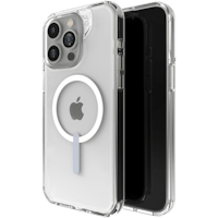 ZAGG iPhone 15 Pro Max Crystal Palace MagSafe Hoesje Transparant - Voorkant & achterkant