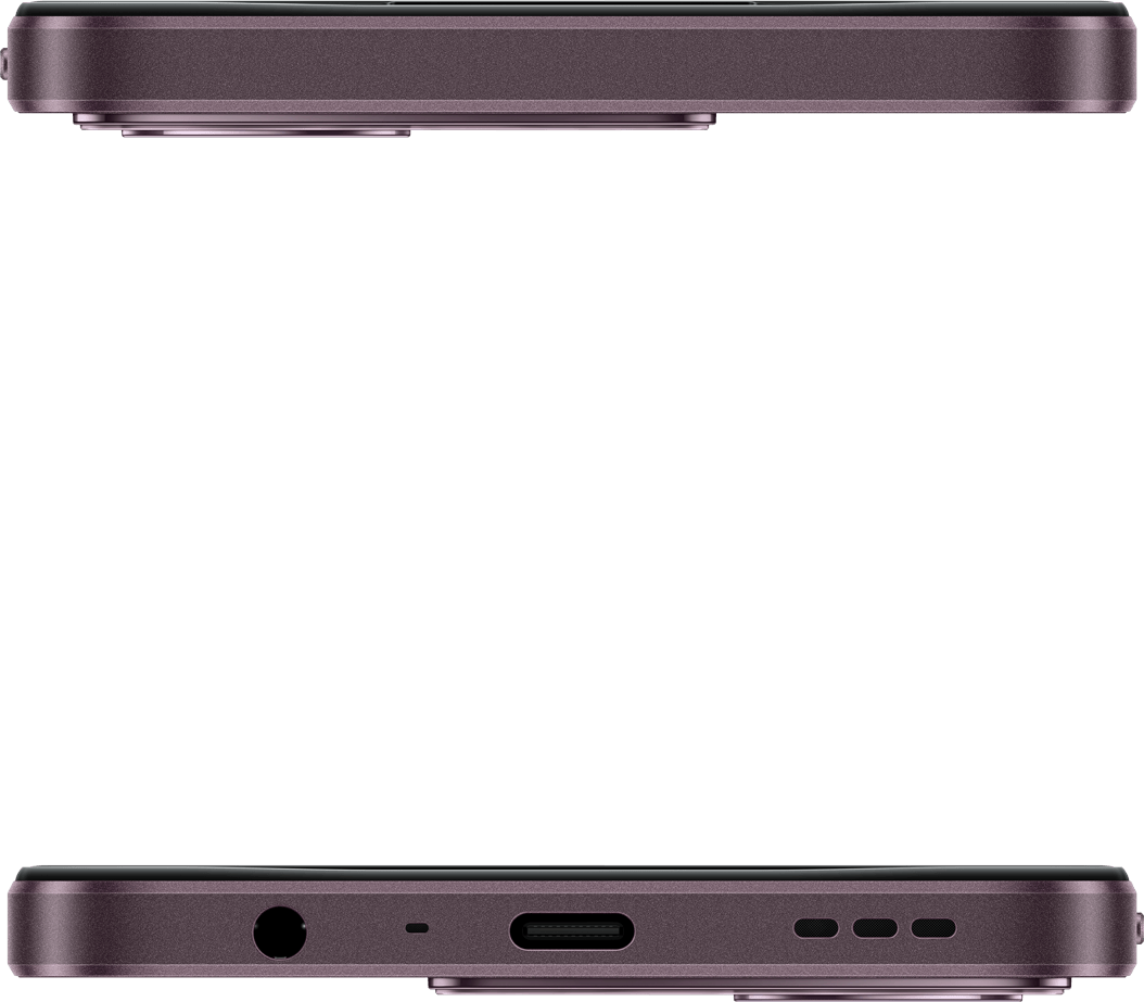 OPPO A60 5G Nebula Red - Foto in studio