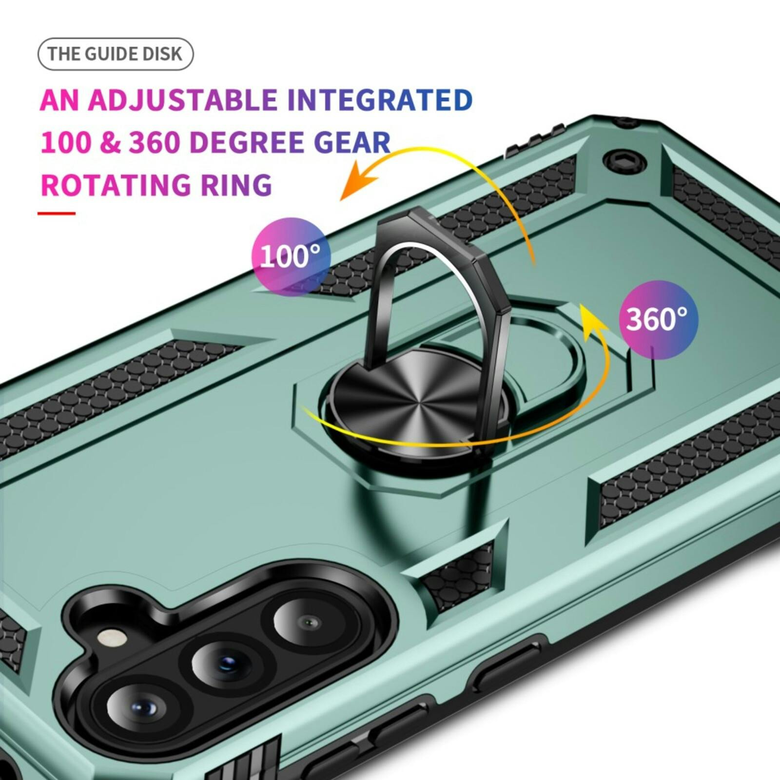 CaseBody Samsung Galaxy A36 Shield Case Groen