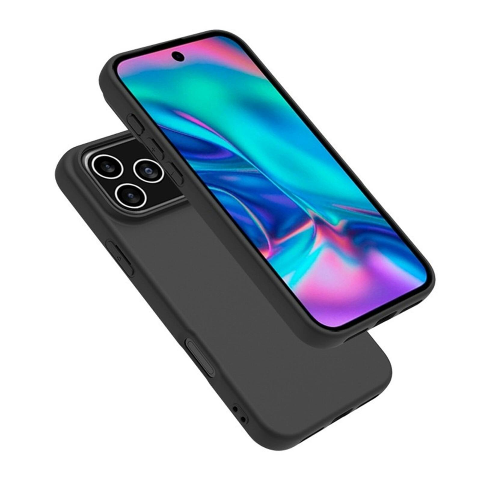 CaseBody Apple iPhone 17 Pro Max Slim-Fit Backcover Zwart