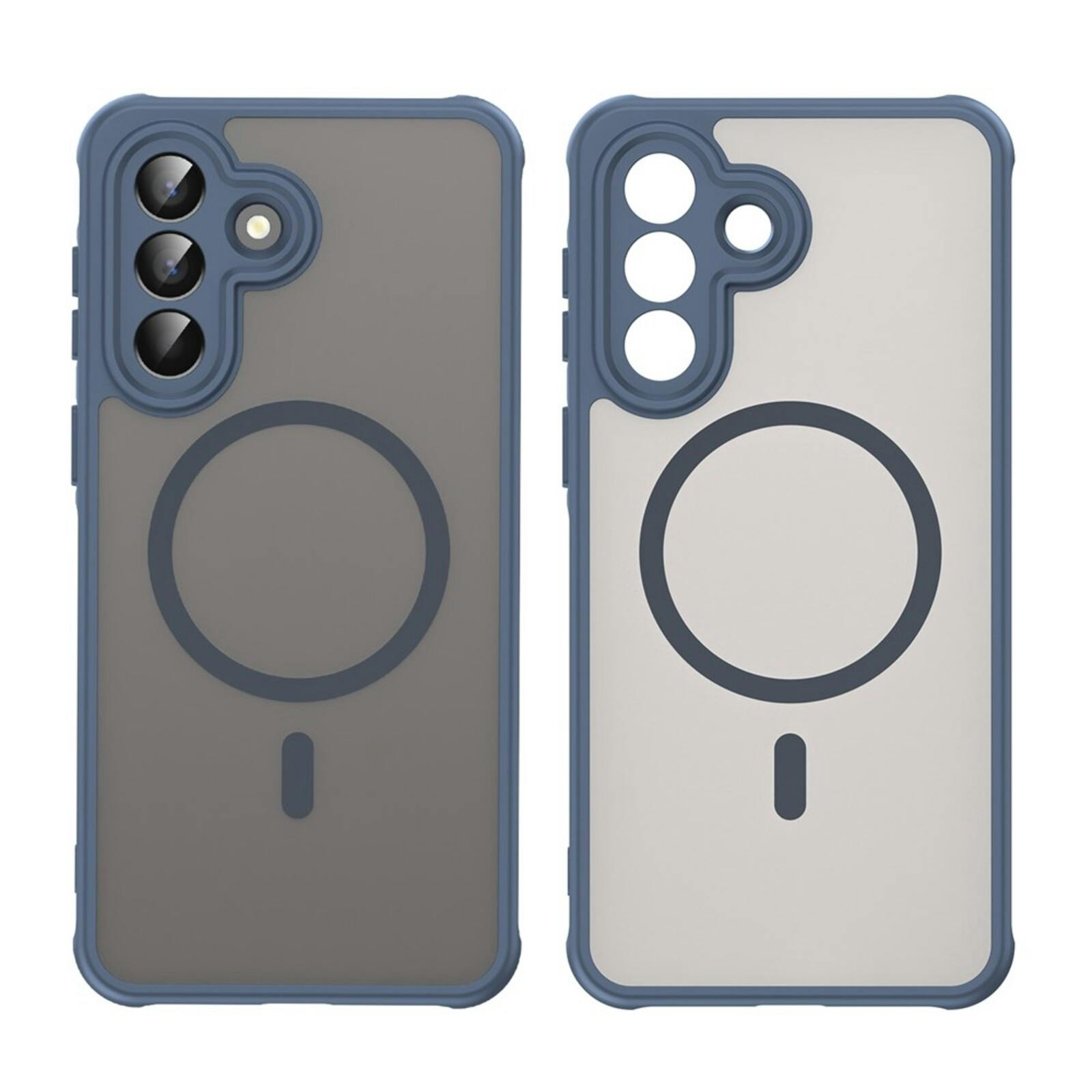 CaseBody Samsung Galaxy A57 Magnetic Case Blauw