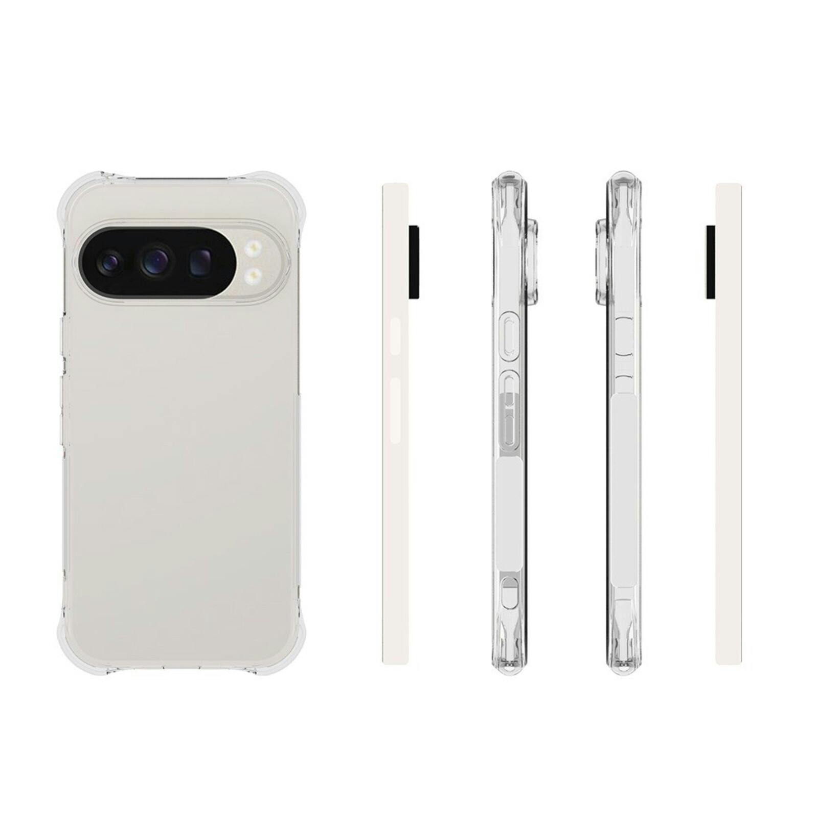 CaseBody Google Pixel 10 (Pro) Shockproof Hoesje Transparant