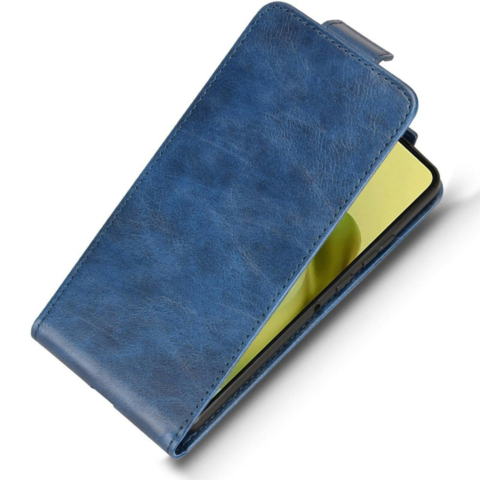 Comfycase Motorola Moto G86 Flipcover Staand Donkerblauw