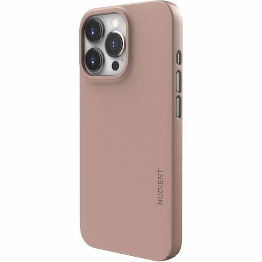 Nudient iPhone 13 Pro Dun Hoesje Dusty Pink