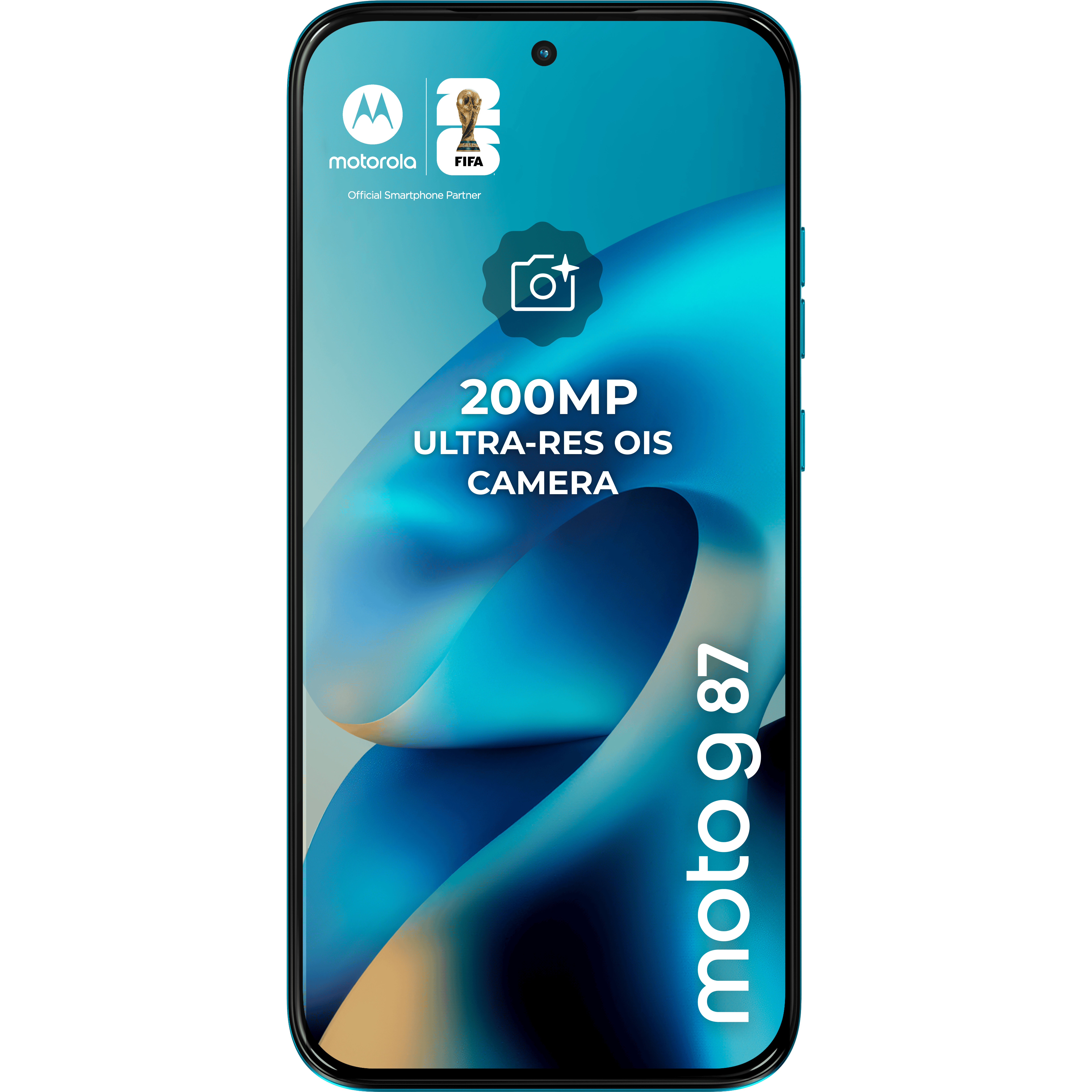 Motorola Moto G87 5G Blue Atoll - Voorkant