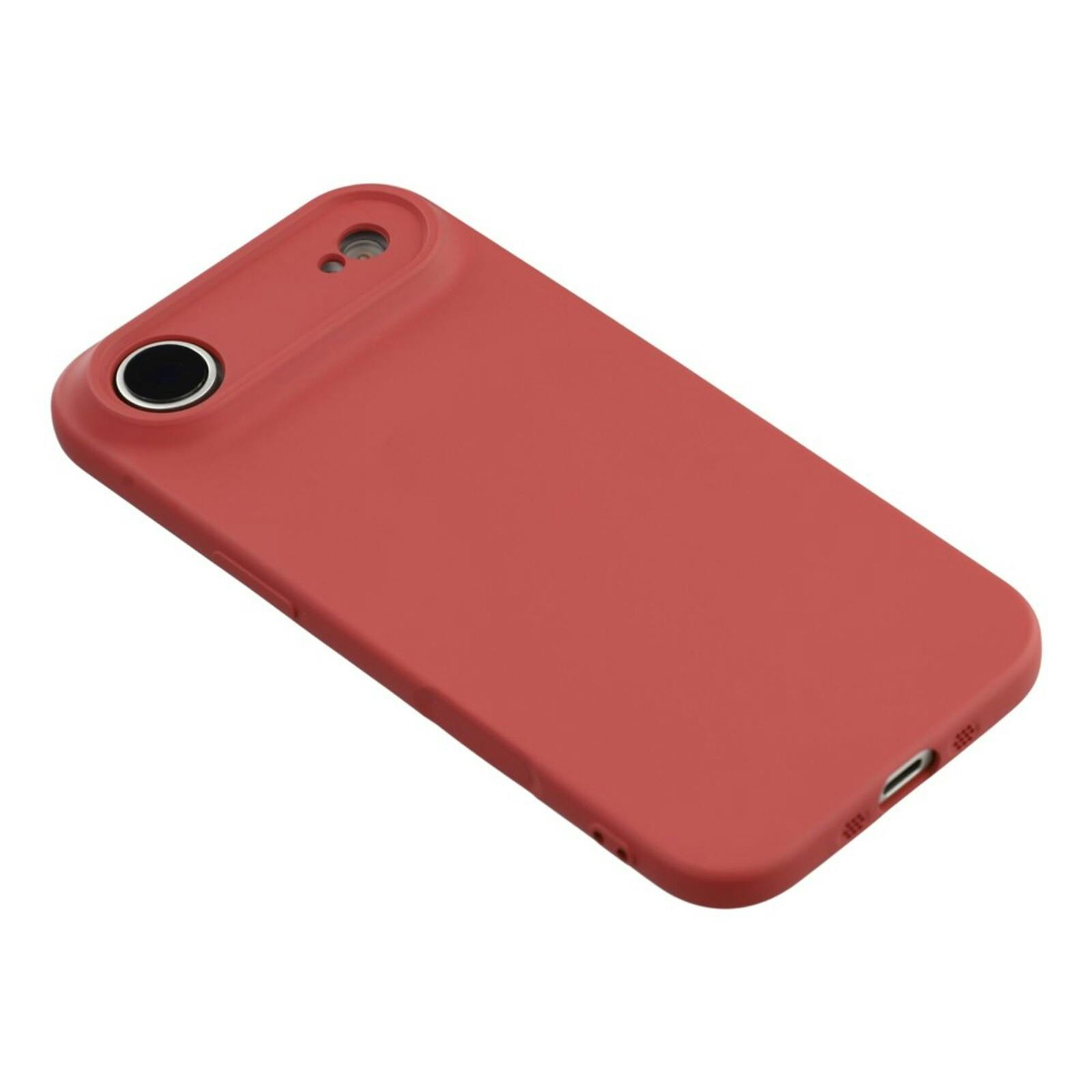 Mocaa Apple iPhone 17 Air Lens Protection Hoesje Rood