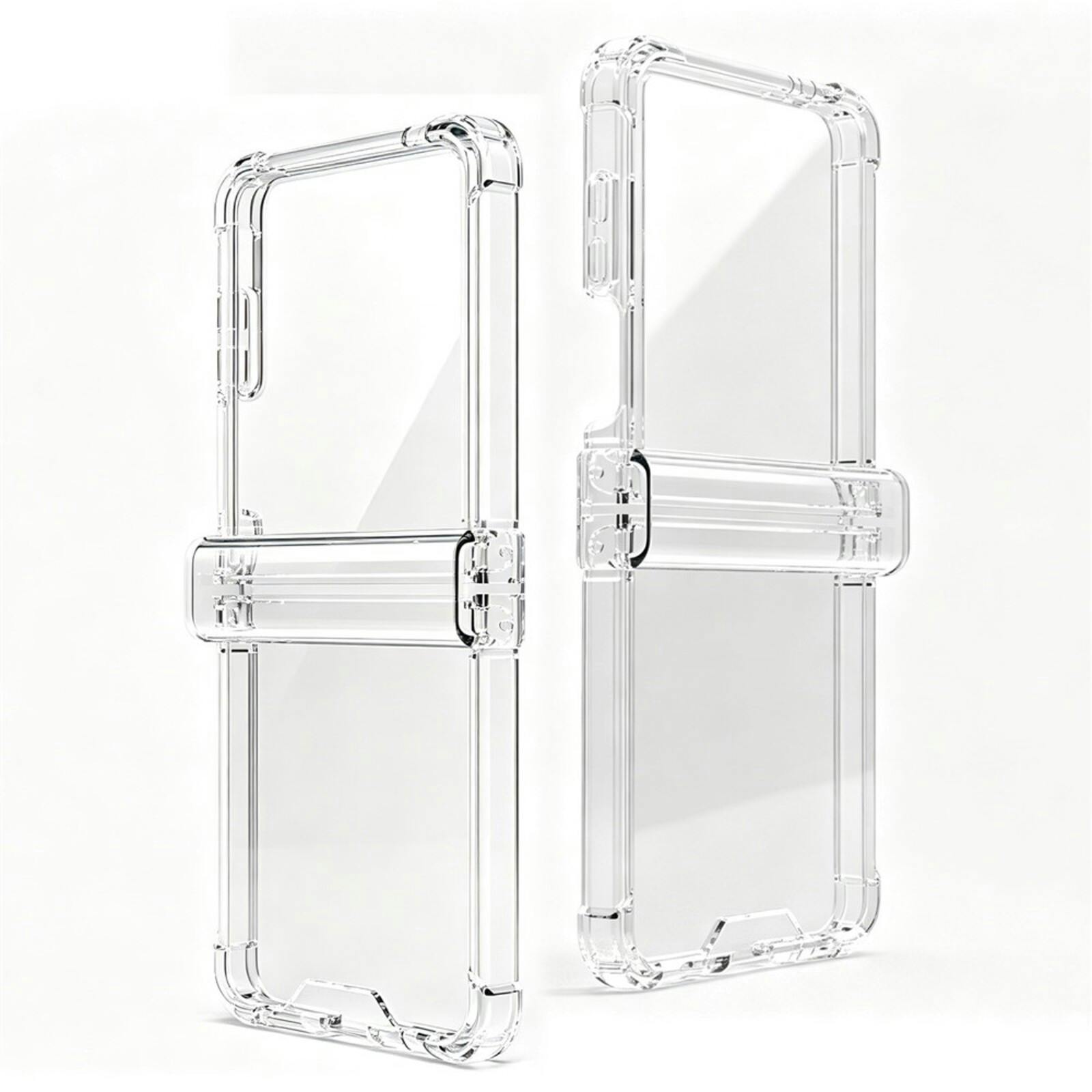 CaseBody Samsung Galaxy Z Flip8 Shockproof Hoesje Transparant