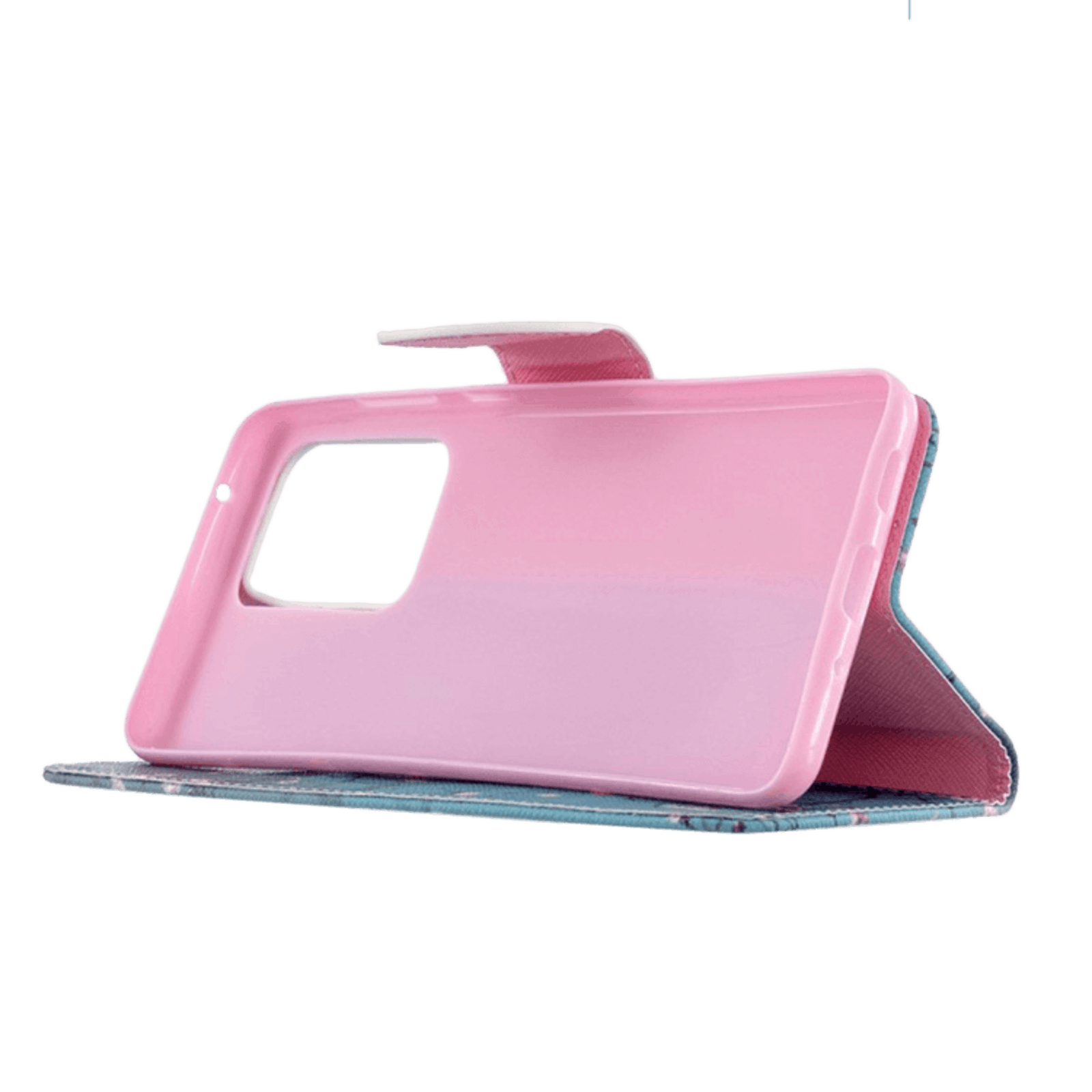 Comfycase Samsung Galaxy S20 Ultra Bookcase Hoesje Bloesem Meerkleurig