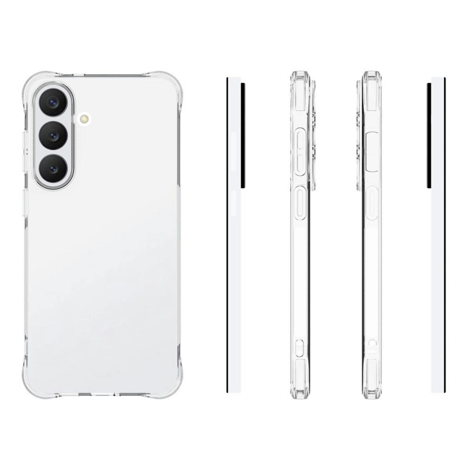 CaseBody Samsung Galaxy S26 FE Shockproof Hoesje Transparant