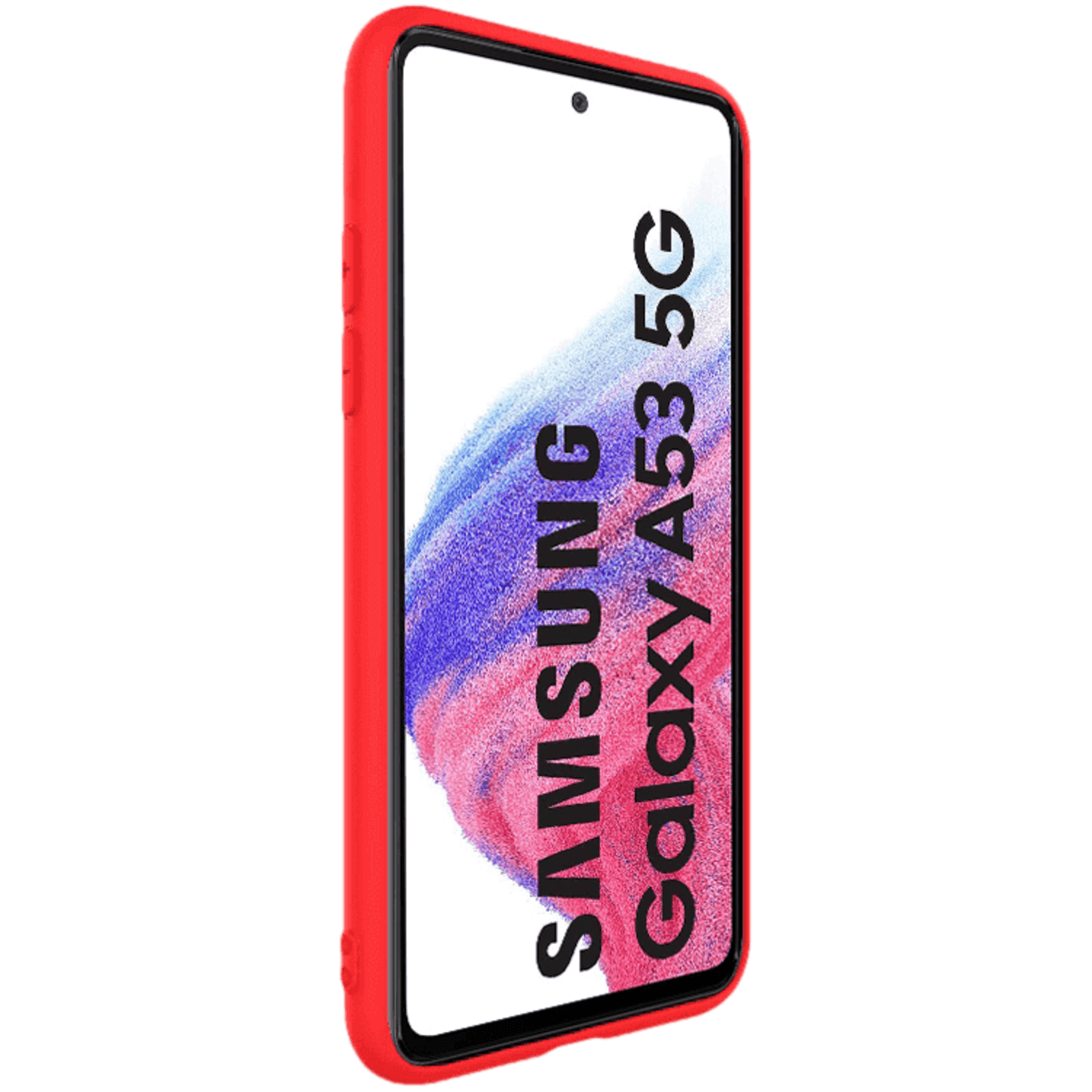 Imak Samsung Galaxy A53 IMAK UC-2 Series Telefoonhoesje Rood