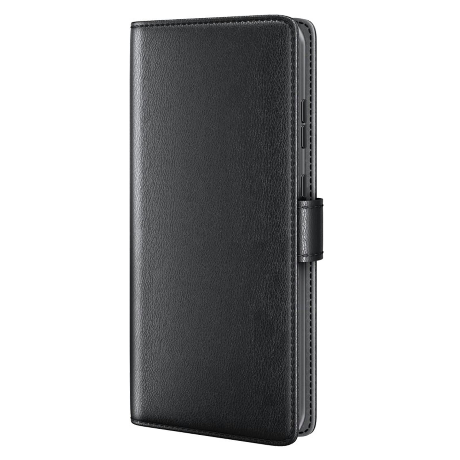 Fonexio Samsung Galaxy 25 Luxe Lederen Book Case Zwart